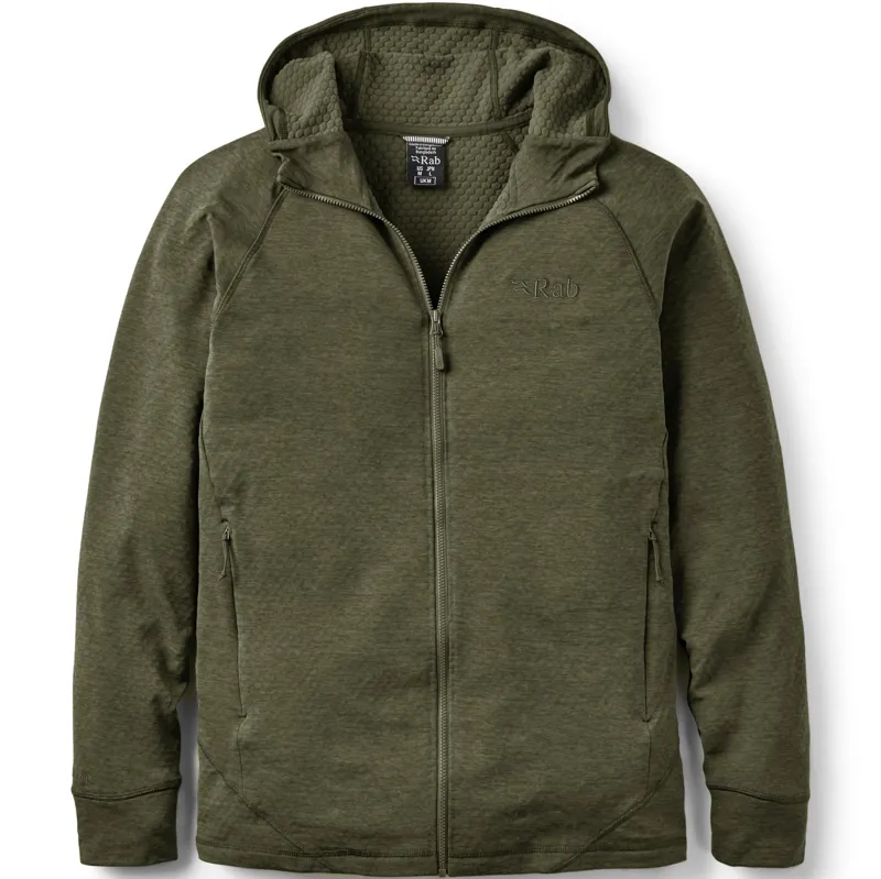 Rab Mens Nexus Hoody - Olive-Olive