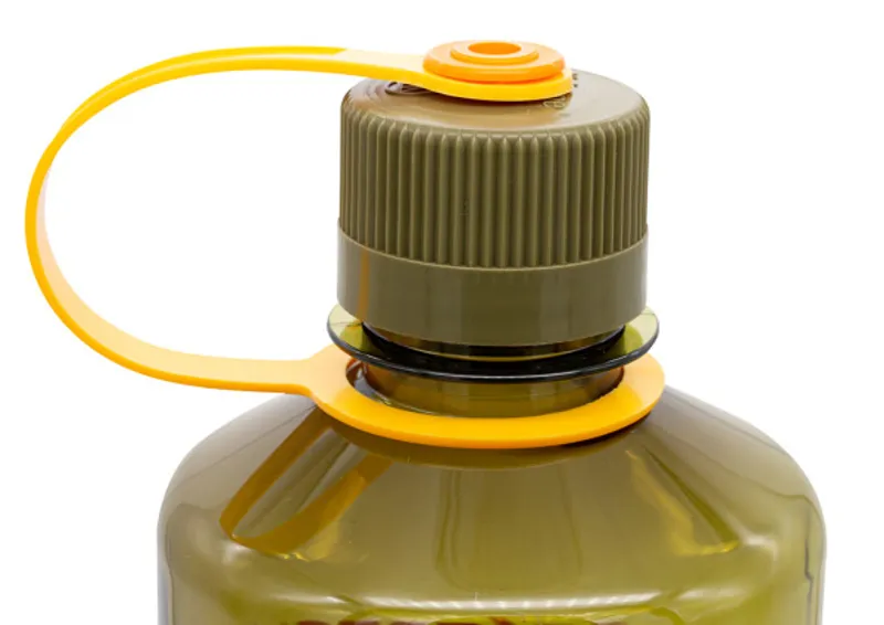 Nalgene Sustain Narrow Mouth Water Bottle - 1L - Olive-2