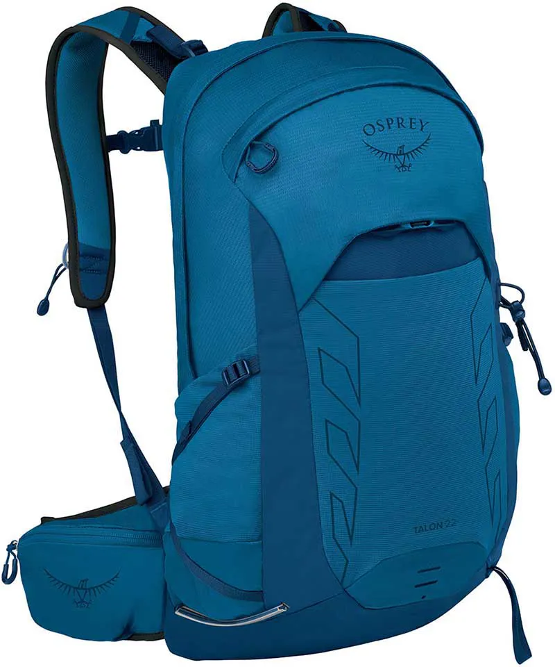 Osprey Mens Talon 22 Rucksack - Scoria Blue-Night Shift