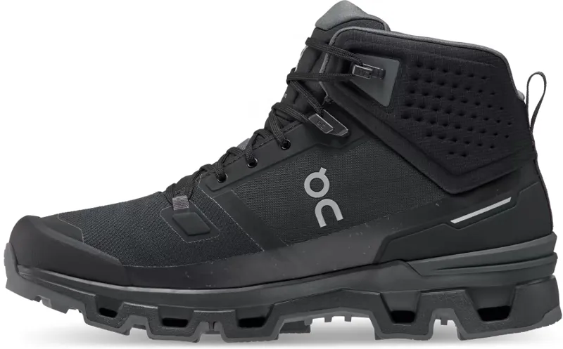ON Mens Cloudrock 2 Waterproof Boots - Black-Eclipse-1