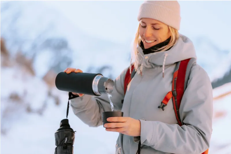 Primus TrailBreak Expedition Vacuum Bottle - 1L - Coal-1