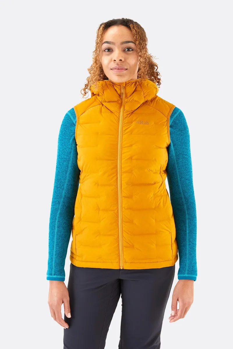 Rab Womens Cubit Stretch Down Vest - Dark Butternut-8