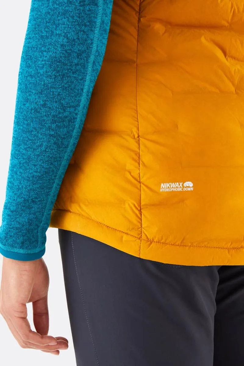 Rab Womens Cubit Stretch Down Vest - Dark Butternut-4