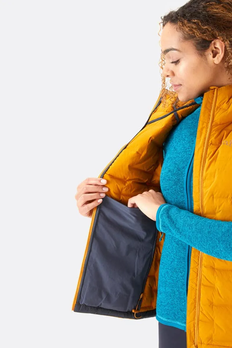 Rab Womens Cubit Stretch Down Vest - Dark Butternut-3