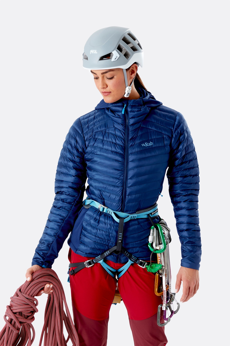 Rab Womens Cirrus Flex 2.0 Hoody - Nightfall Blue -2