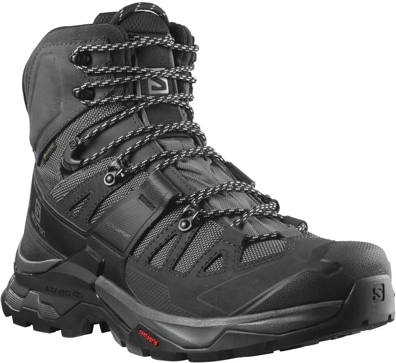 Salomon Mens Quest 4 GTX Boots - Magnet-Black-Quarry-1