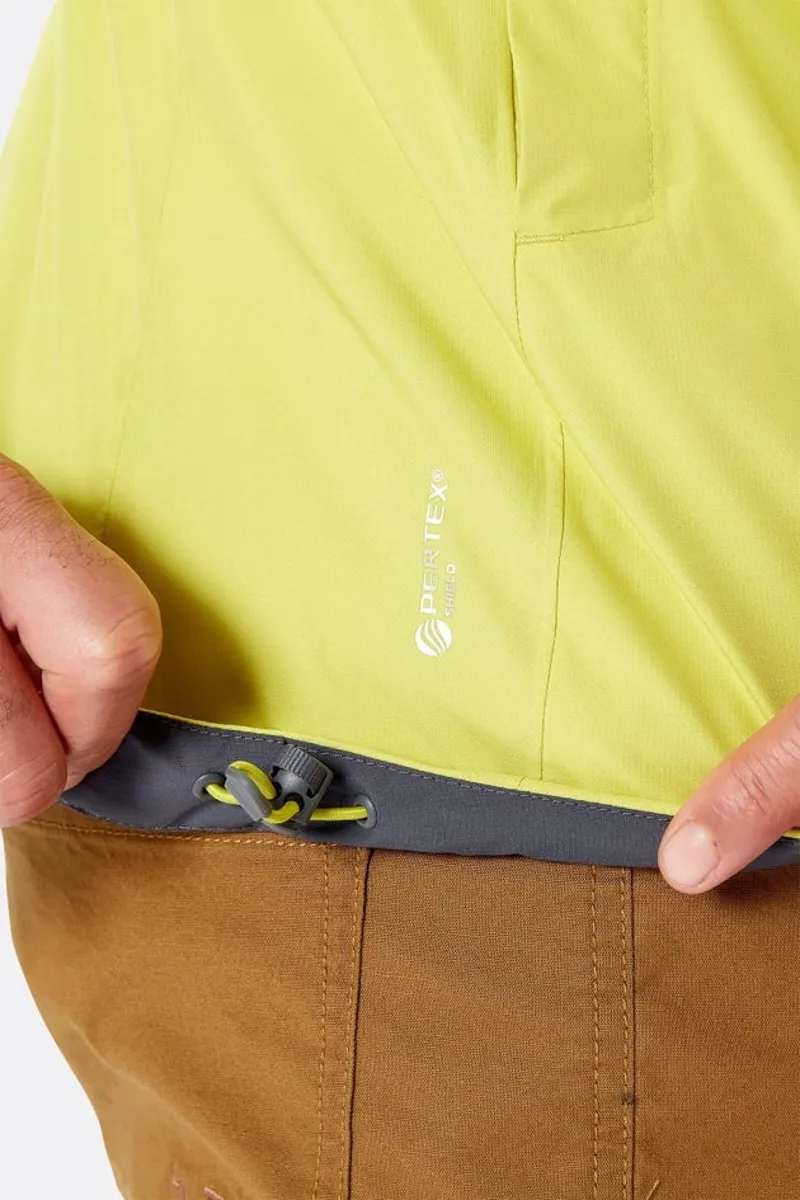 Rab Mens Downpour Eco Jacket - Graphene-Zest -11