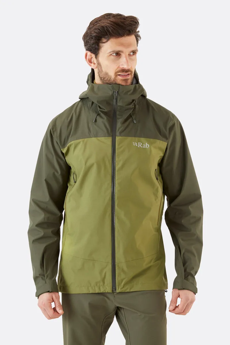 Rab Mens Arc Eco Jacket - Army-Chlorite Green-1