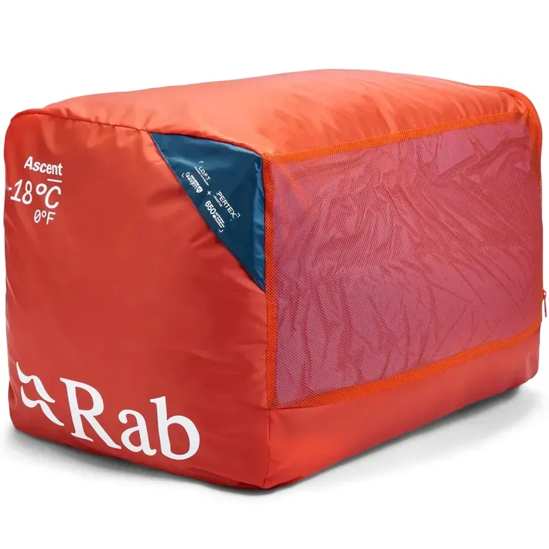 Rab Ascent -18C Sleeping Bag - Right-Zip - Regular-3