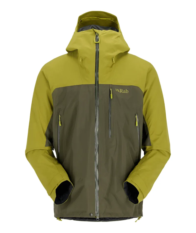 Rab Mens Latok Mountain GTX Jacket - Aspen Green Army