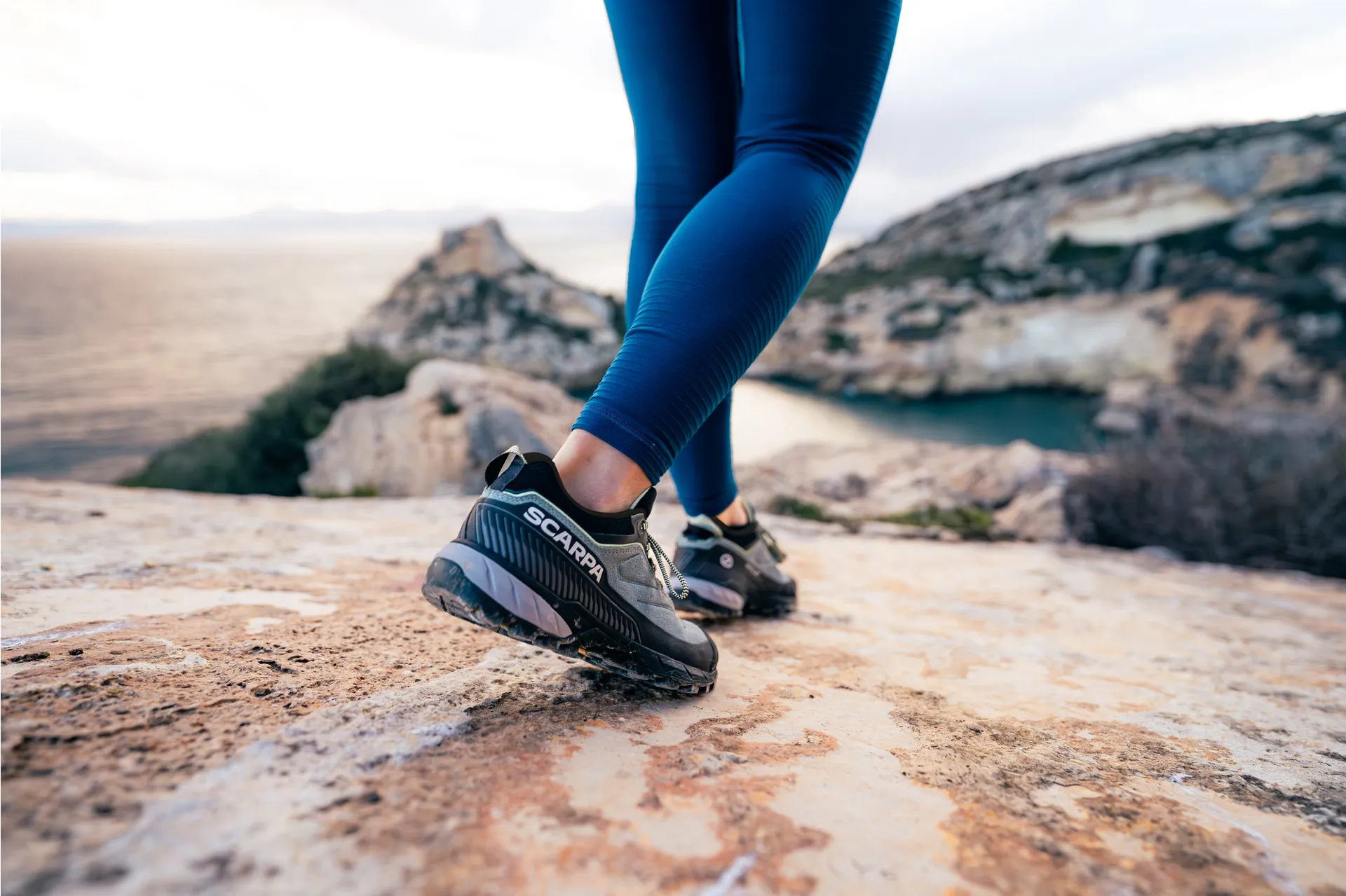 Scarpa Womens Rapid XT GTX Shoes Shark-Aqua