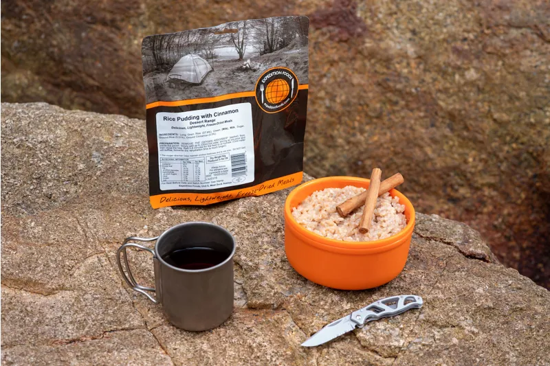 Expedition Foods Rice Pudding with Cinnamon - Dessert Range-4