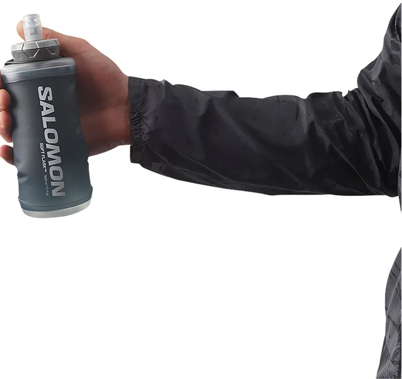 Salomon Active Handheld Flask - Black-Slate Grey-2