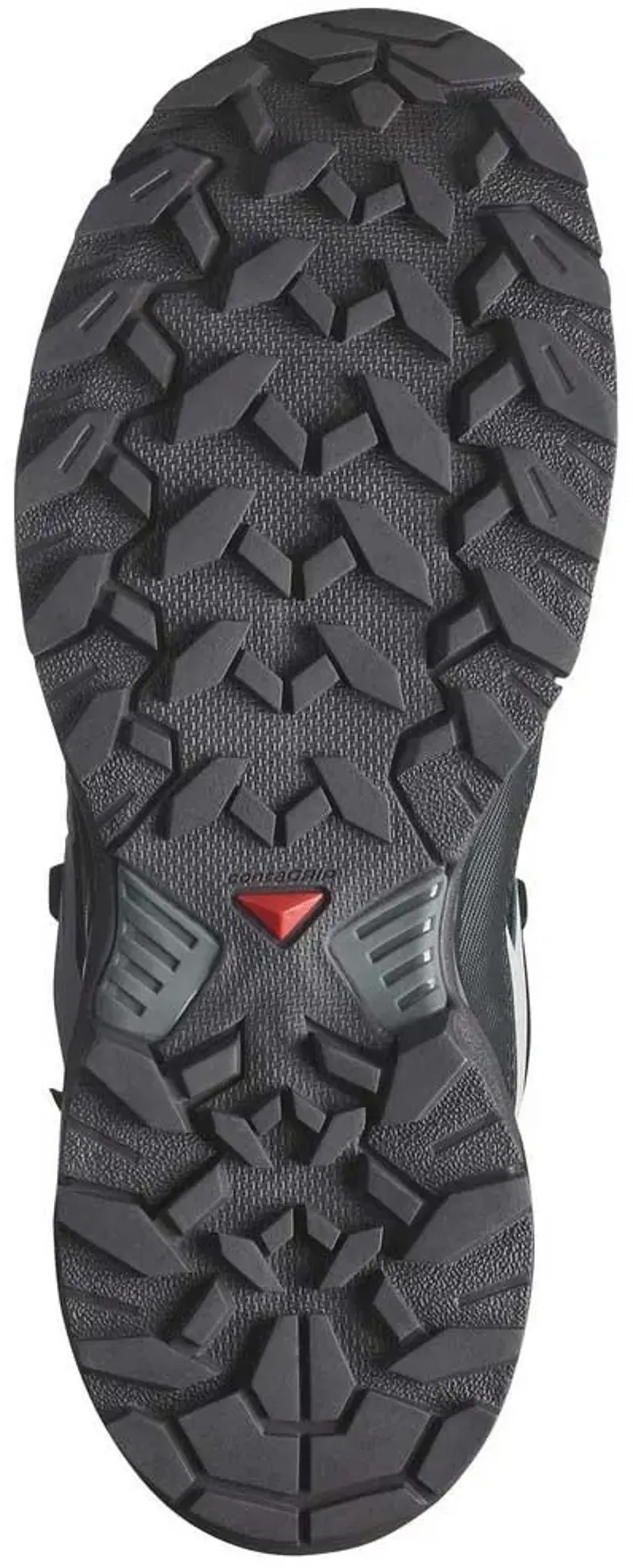 Salomon Womens X Ultra 360 GTX Shoes - Black-Plum Kitten-Shale-5