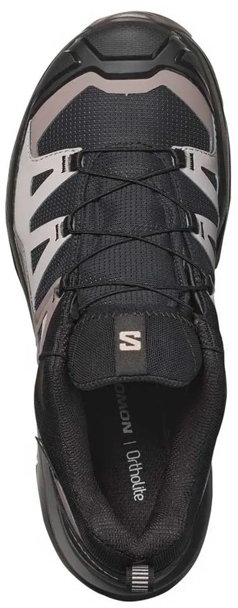 Salomon Womens X Ultra 360 GTX Shoes - Black-Plum Kitten-Shale-4