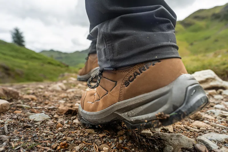 Scarpa Womens Cyrus 2 Mid GTX Boots - Brown-Natural-8