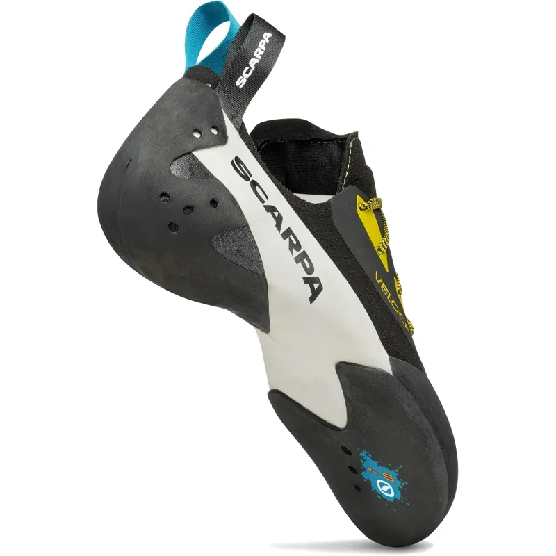 Scarpa Veloce L Climbing Shoes - Black-Yellow-1