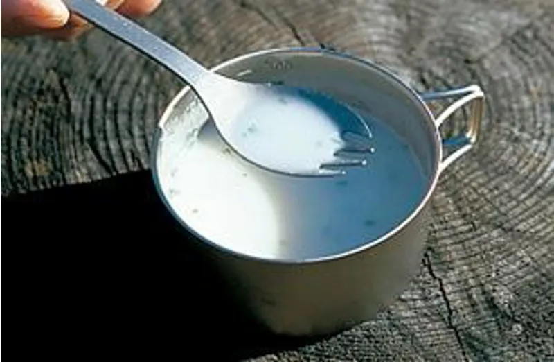 Snow Peak Titanium Spork - Blue-6