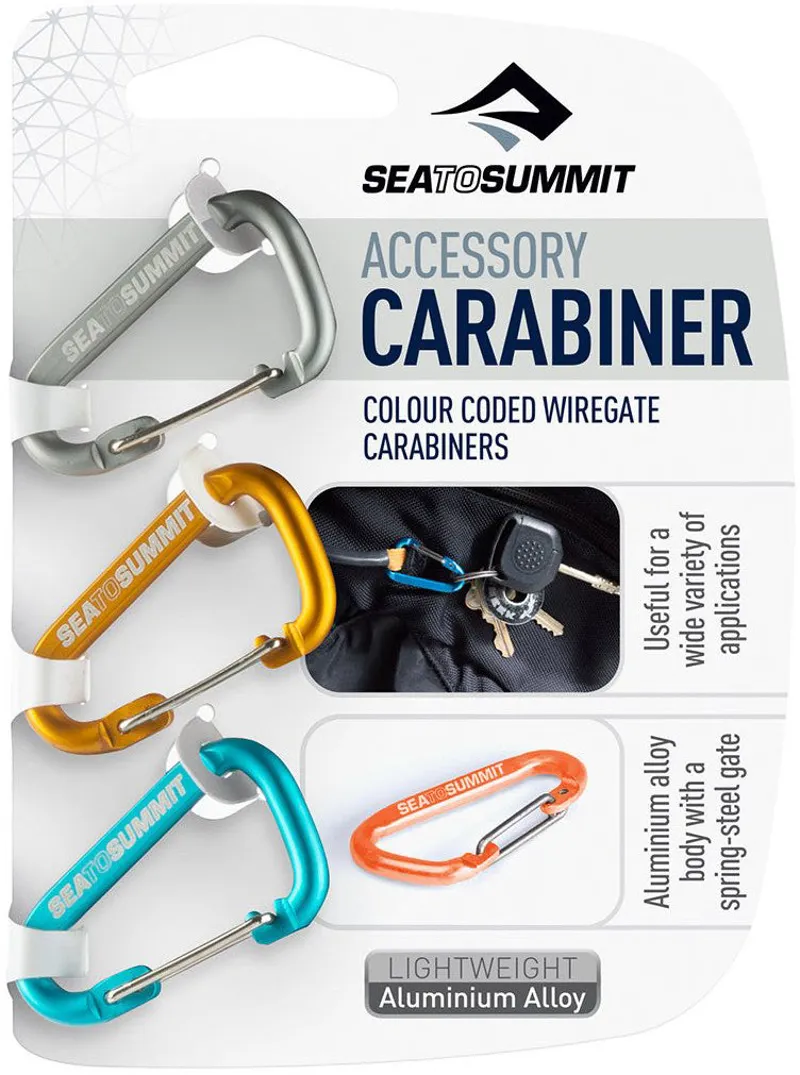 Sea To Summit Accessory Carabiner Set - 3pcs-1