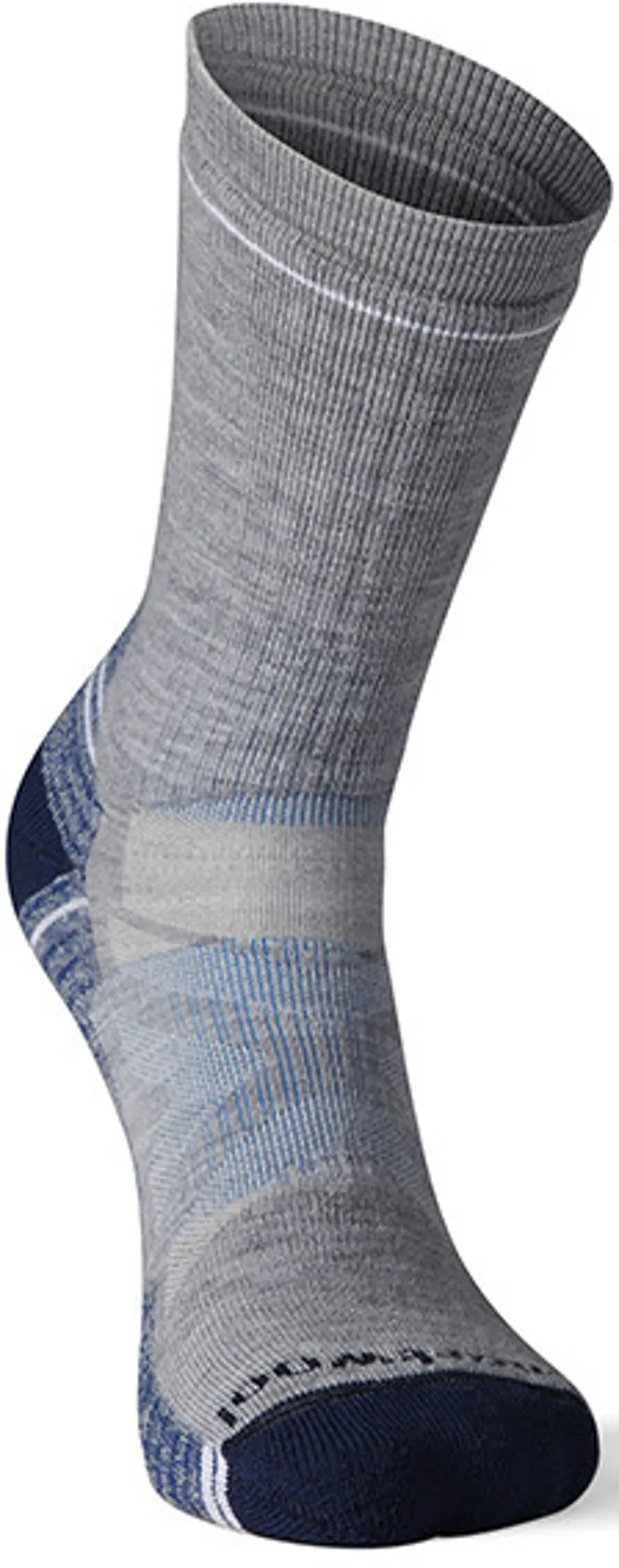 Smartwool Mens Performance Hike Full Cushion Crew Socks - Light Gray-1