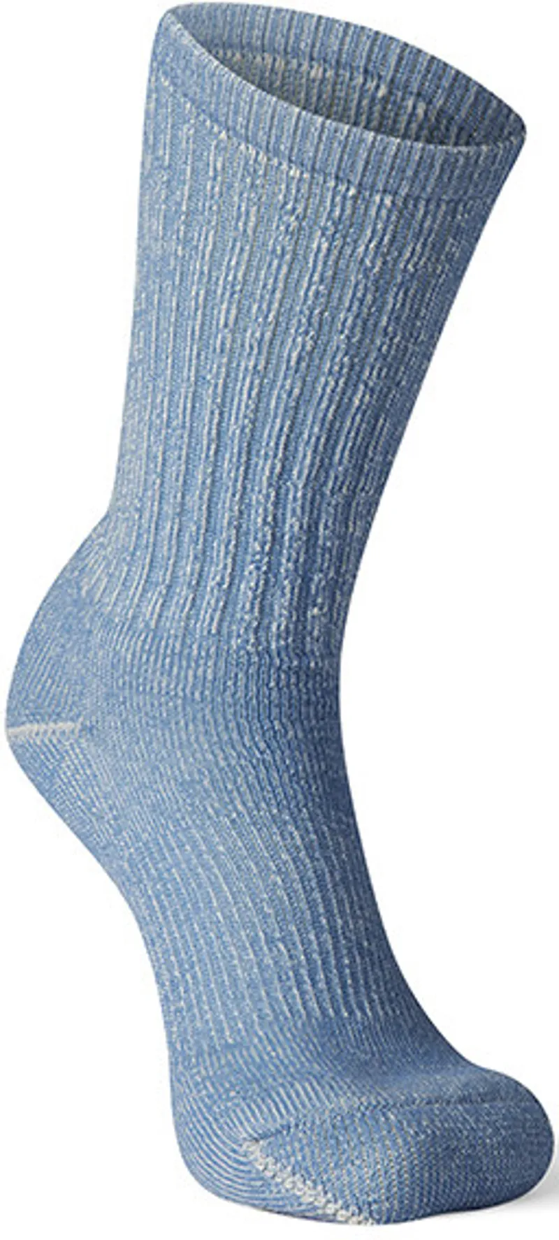 Smartwool Womens Classic Hike Light Cushion Crew Socks - Mist Blue-1