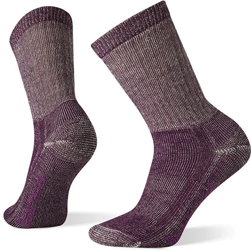 Smartwool Womens Classic Hike Full Cushion Crew Socks - Bordeaux