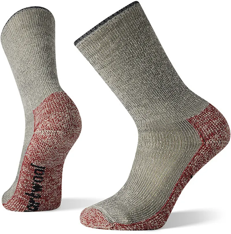 Smartwool Mens Classic Mountaineering Maximum Cushion Crew Socks - Charcoal
