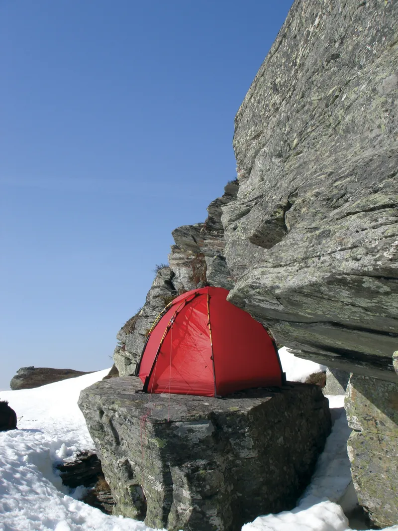 HILLEBERG SOULO レッド テント Hilleberg Soulo Tent - Red