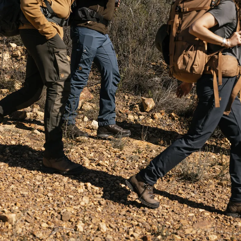 Fjallraven Mens Keb Trousers - Short Leg - Black-10