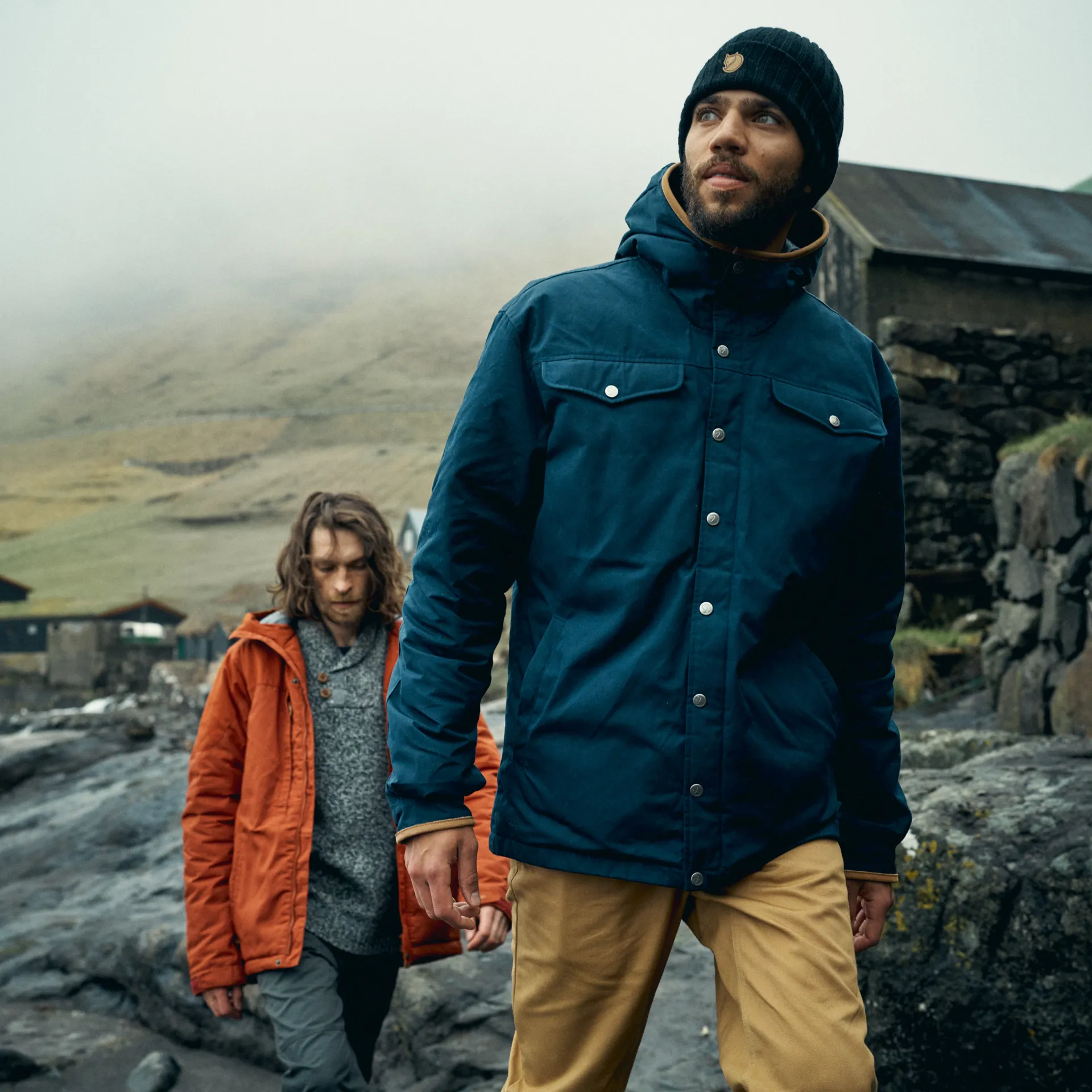 Fjallraven Mens Greenland Down Jacket Dark Navy