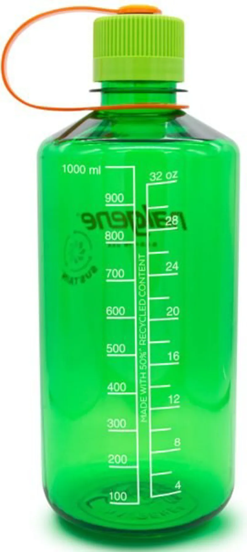 Nalgene Sustain Narrow Mouth Water Bottle - 1L - Melon Ball-1