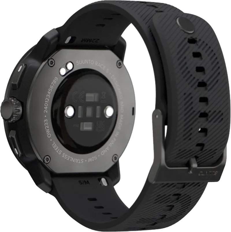 Suunto Race S Sports Watch - All Black-2