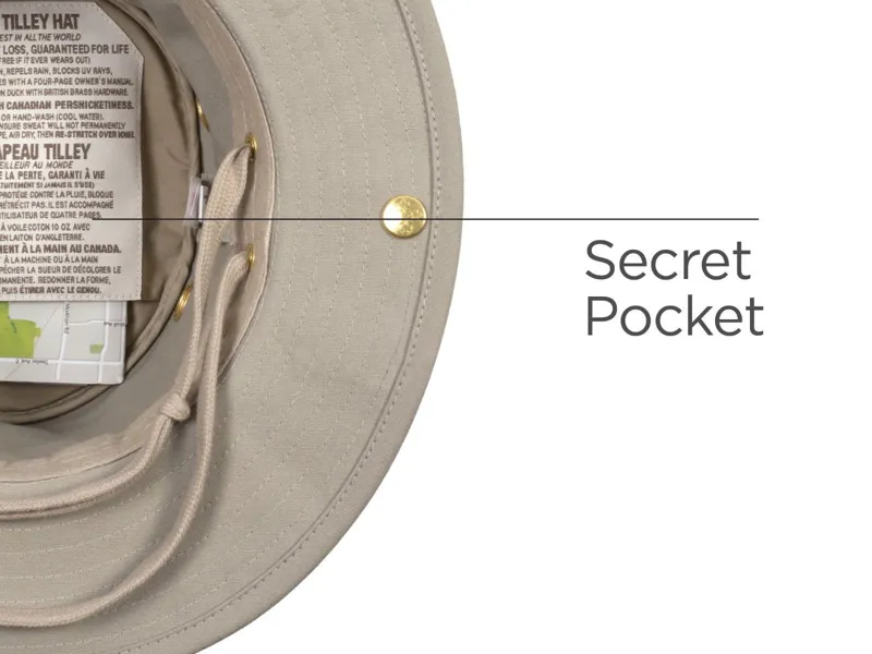 Tilley T3 Cotton Duck Hat - Khaki-2