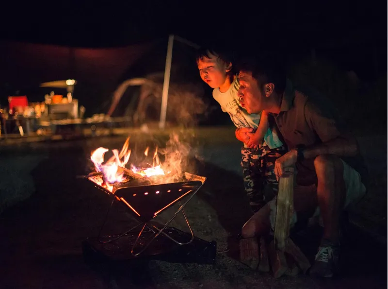 Snow Peak Pack and Carry Fireplace Starter Kit-6