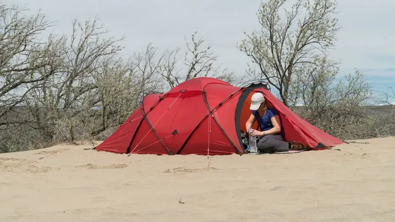 Hilleberg Tarra Tent - Sand-4