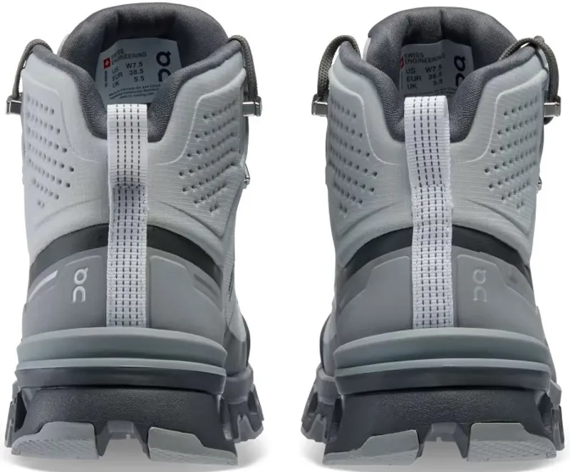 ON Womens Cloudrock 2 Waterproof Boots - Glacier-Eclipse-3