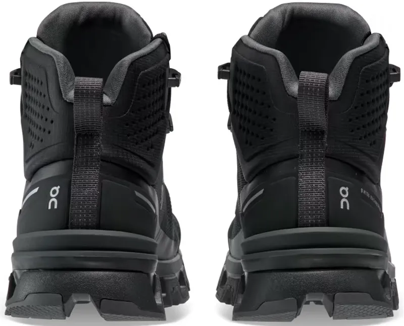 ON Womens Cloudrock 2 Waterproof Boots - Black-Eclipse-3