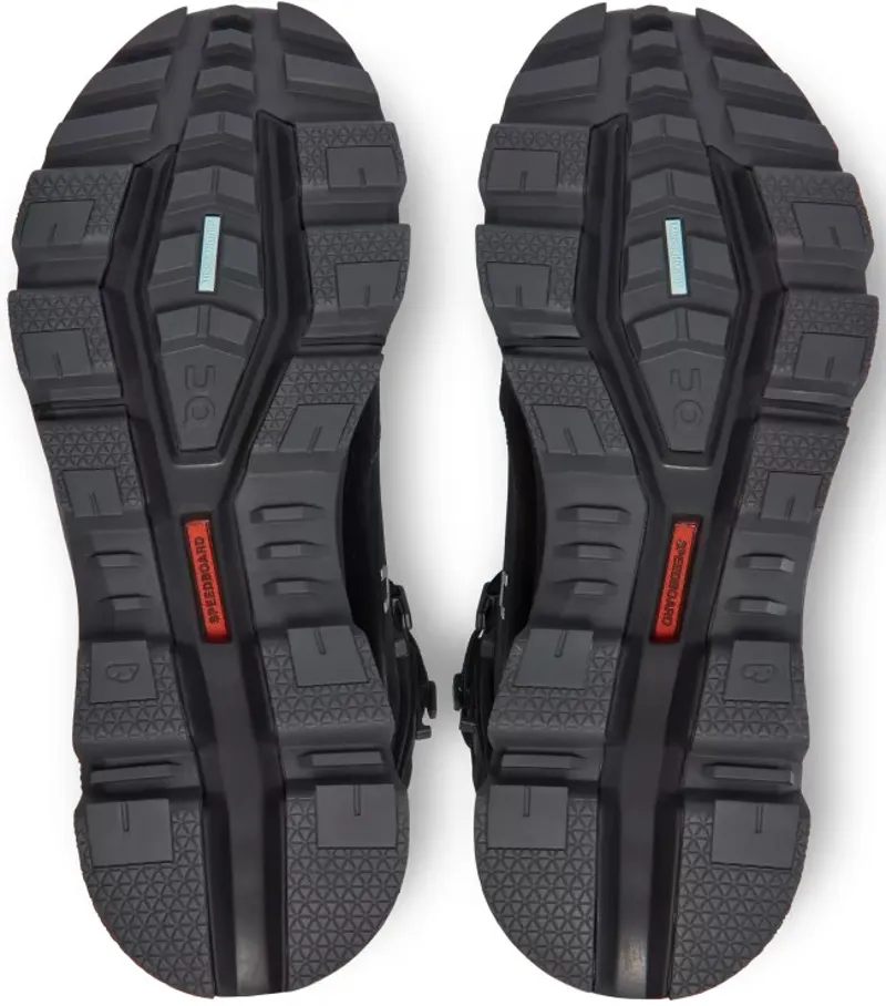 ON Womens Cloudrock 2 Waterproof Boots - Black-Eclipse-5