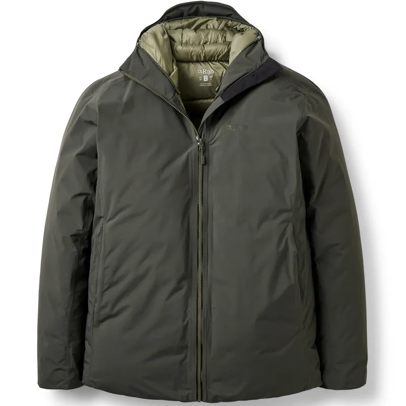 Rab Mens Valiance Jacket - Dark Army