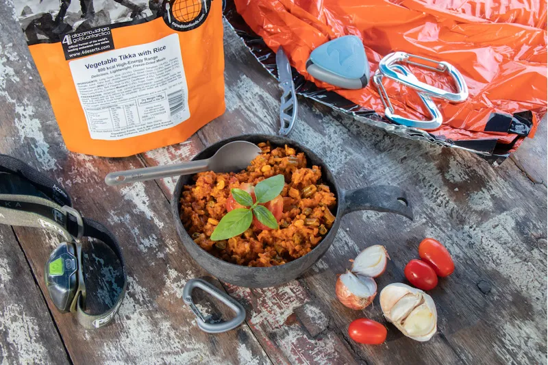 Expedition Foods Vegetable Tikka with Rice - 800kcal-5