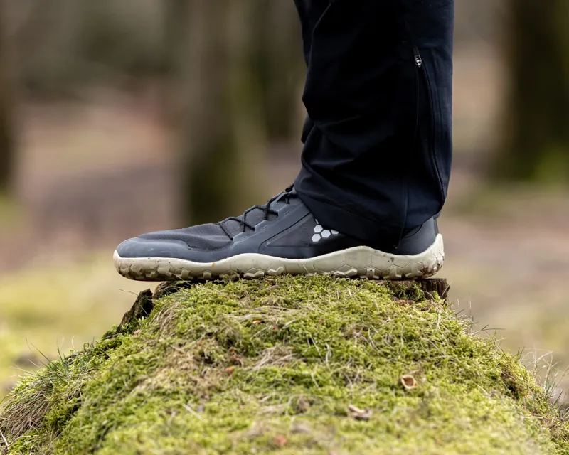 Vivobarefoot Mens Primus Trail Knit FG Shoes - Obsidian-Obsidian-7