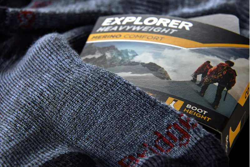 Bridgedale Womens Explorer Heavyweight Socks - Storm Blue-3