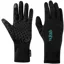 Rab Womens Power Stretch Contact Grip Gloves - Black