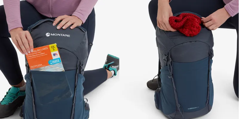 Montane Womens Trailblazer 24 Rucksack - Eclipse Blue-11