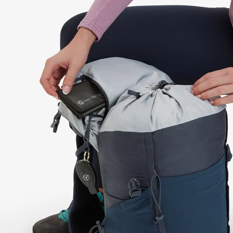 Montane Womens Trailblazer 24 Rucksack - Eclipse Blue-7