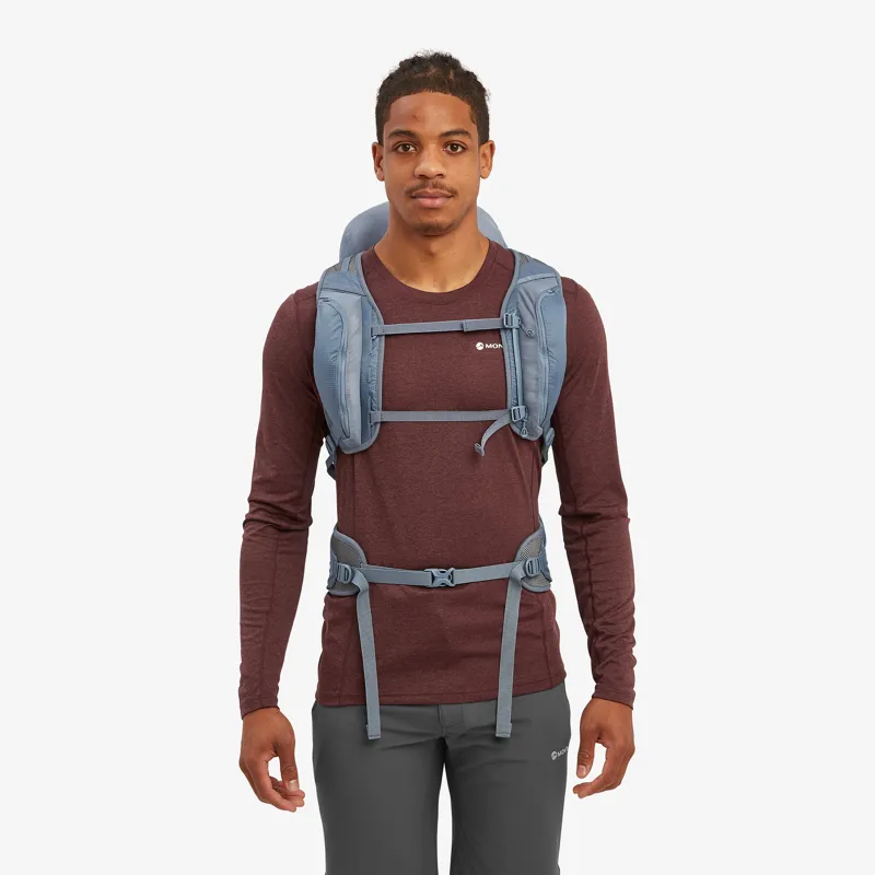 Montane Mens Trailblazer 32 Rucksack - Stone Blue-5