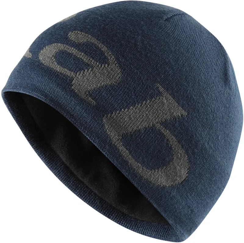 Rab Logo Beanie - Deep Ink