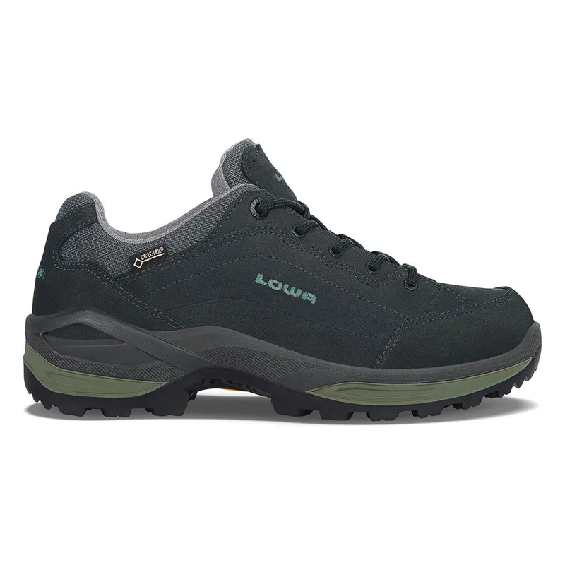 Lowa Womens Renegade GTX Low Shoes - Graphite / Jade