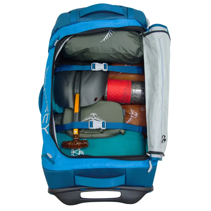 Osprey Rolling Transporter 90 - Kingfisher Blue-6