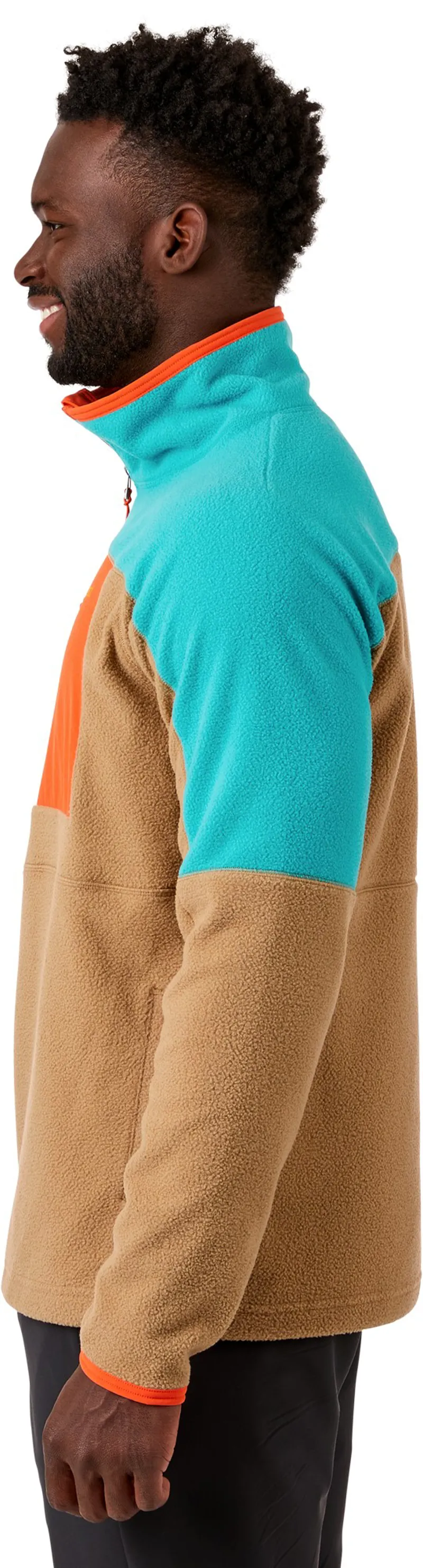 Cotopaxi Mens Dorado Half-Zip Fleece Jacket - Lagoon-Desert-4